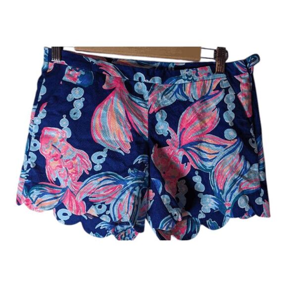NWOT LILY PULITZER Magnolia Shorts Going Coastal Size 0 - Picture 3 of 4